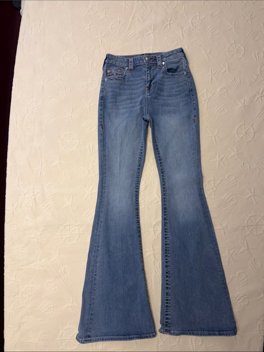 True Religion CHARLIE high rise flare jeans 26
